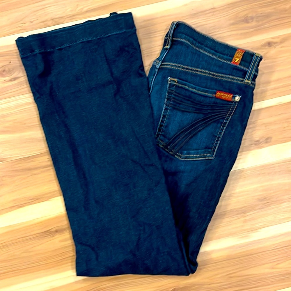 7 for all Mankind Dojo ladies’s bootcut jeans Size 29